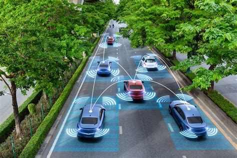 driverless cars on the road